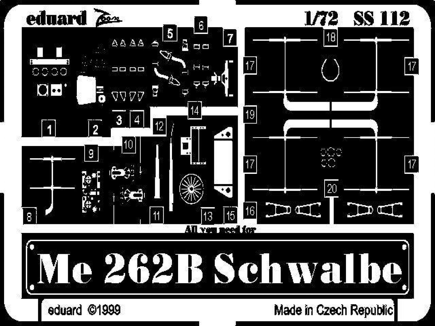 Me 262B Schwalbe | Special Hobby - best for modelers