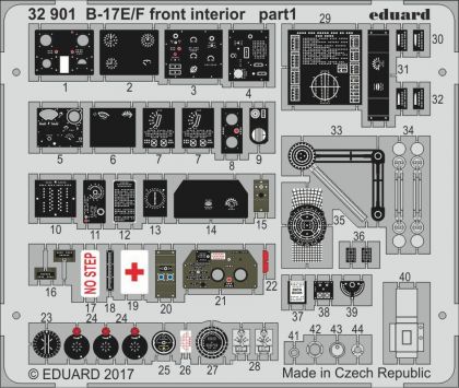B-17E/F front interior