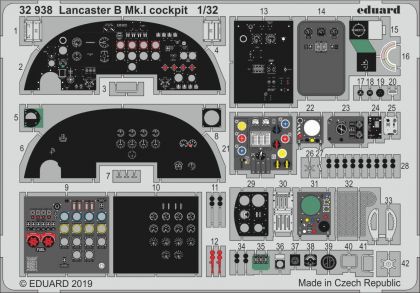 Lancaster B Mk.I cockpit 1/32