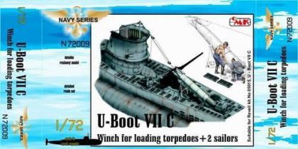 U-Boot VII Winch for loading torpedoes for RE