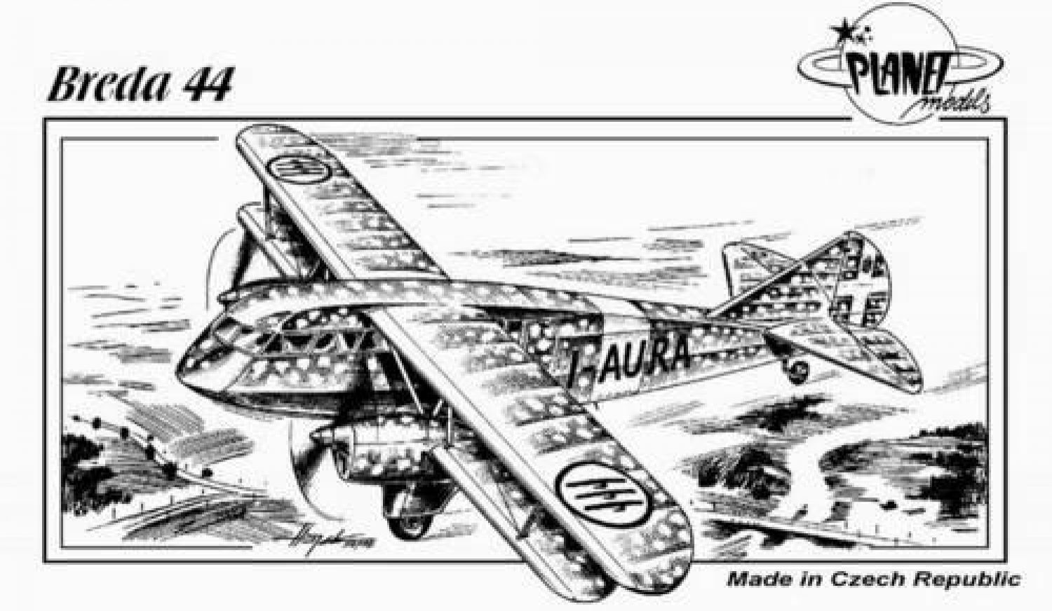 Breda Ba.44 1/72 Special Hobby výrobce slepovacích modelů