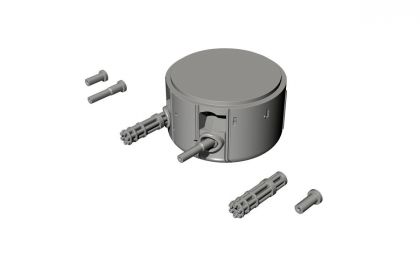 AH-1G - Emerson Electric M28 (dual weapon) turret for Special Hobby / Revell 1/72