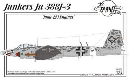 Junkers Ju 388J-3 Jumo 213 engines 1/48