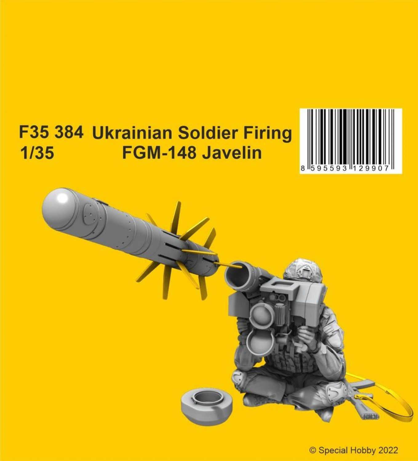 Ukrainian Soldier Firing FGM148 Javelin 1/35 Special Hobby best