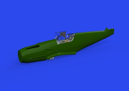 Bf 109F cockpit PRINT 1/72