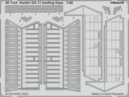 Hunter GA.11 landing flaps 1/48
