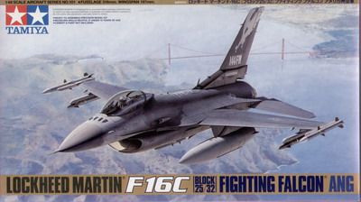 Tamiya 61101 Lockheed Martin F-16C [Block 25/32] Fighting Falcon ANG