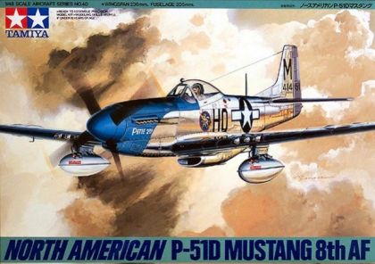 Tamiya 61040 North American P-51D Mustang 8th Air Force 1/48