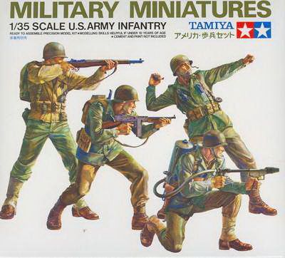 Tamiya 35013 US Army Infantry 1/35