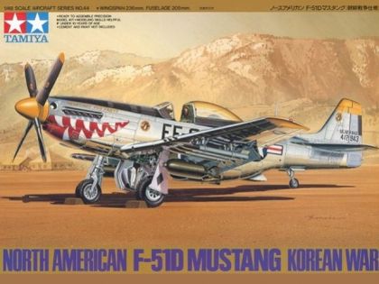 Tamiya 61044 North American F-51D Mustang Korean War 1/48