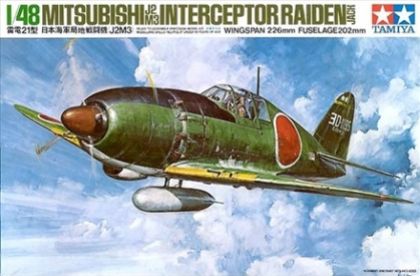Tamiya 61018 Mitsubishi J2M3 Raiden (Jack) 1/48
