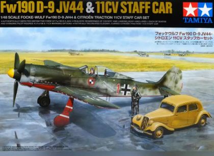 Tamiya 25213 Fw190 D-9 JV44 & 11CV 1/48