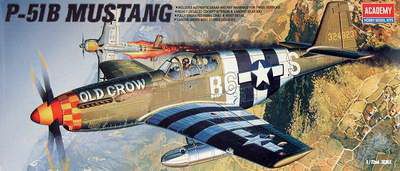 Academy 12464 P-51B Mustang 1/72