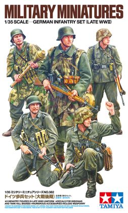 Tamiya 35382 German Infantry Late WWII 1/35