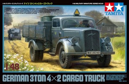 Tamiya 32585 German 3ton 4x2 Cargo Truck 1/48