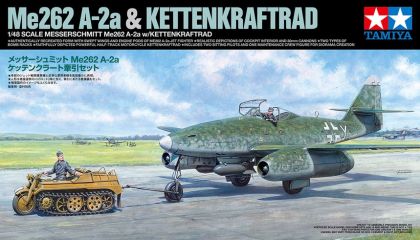 Tamiya 25215 Me262A-2a & Kettenkraftrad 1/48
