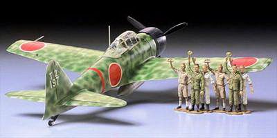 Tamiya 61025 Mitsubishi A6M3 Zero (Hamp) 1/48