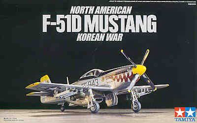 Tamiya 60754 North American F-51D Mustang (Korean War) 1/72