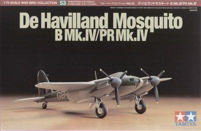 Tamiya 60753 De Havilland Mosquito B Mk.IV/PR Mk.IV1/72