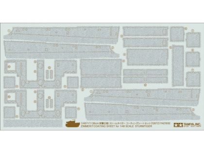 Sturmtiger Zimmerit Sheet 1/48