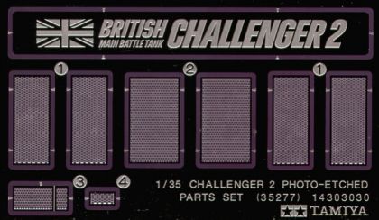 Challenger 2 fotoleptané díly