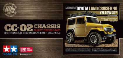 Toyota LC 40 Yel Painted CC-02