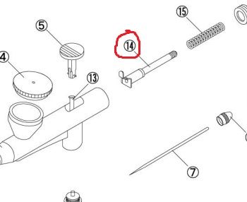 74801 SX3D NEEDLE CHUCKING GUIDE