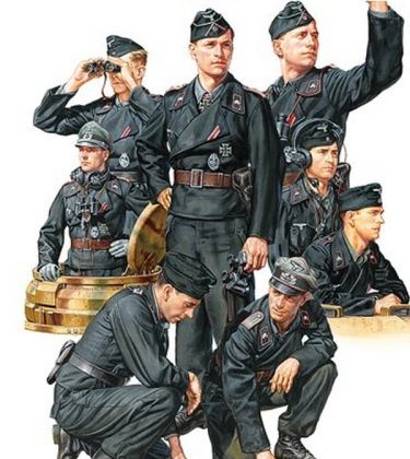 German Tank Crew Set