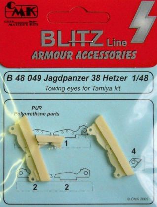 Jagdpanzer 38 Hetzer Towing eyes for TAM