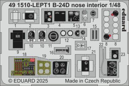 B-24D nose interior 1/48
