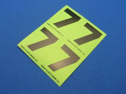 R/C GP Number Sticker 