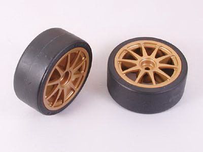 26mm Drift Tires Type D+Wheels*2
