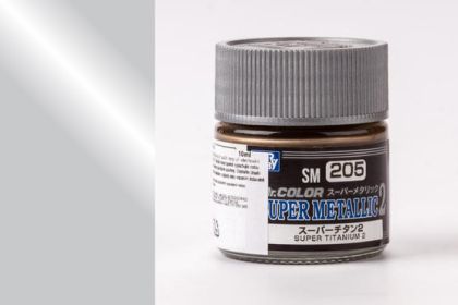 Mr.Color Super Metallic Colors II - titan II SM205 SM kovové speciál