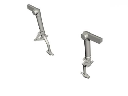 P-51D Mustang Main Undercarriage Strengthened legs, for Revell kit  1/32