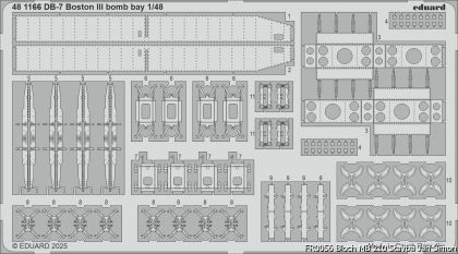 DB-7 Boston III bomb bay 1/48