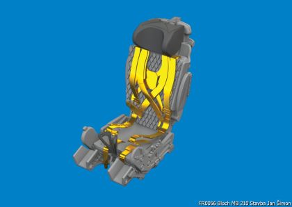 MiG-21 seat PRINT 1/72