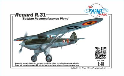 Renard R.31 ‘Belgian Recconaissance Plane’ 1/48