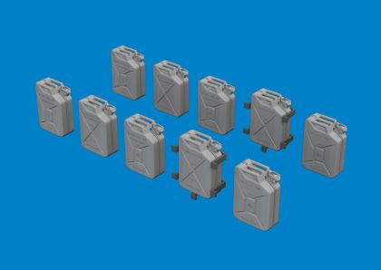 WWII German Jerry Cans PRINT 1/35