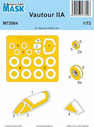 Vautour IIA  MASK 1/72
