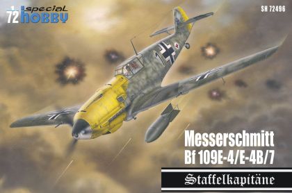 Messerschmitt Bf 109E-4/7 ‘Staffelkapitäne’ 1/72