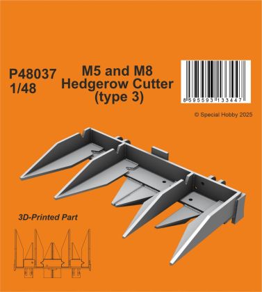 M5 and M8 Hedgerow Cutter type 3 1/48