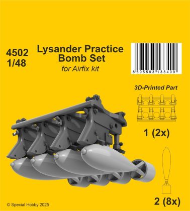 Lysander Practice Bomb Set 1/48 / for Airfix kit