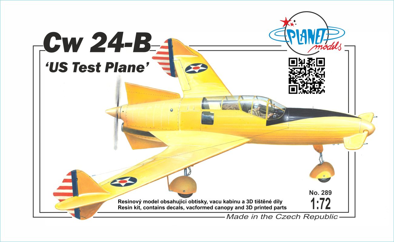 1:72 CW 24-B ″US Test Plane″