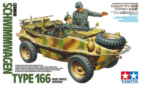 Tamiya 35393 Schwimmwagen Type 166 (Wide Wheel Versio