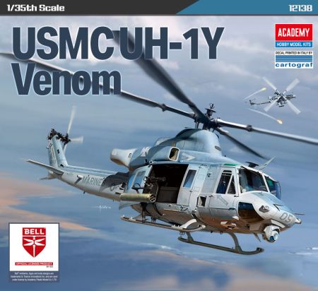 Academy 12138 USMC UH-1Y Venom 1/35