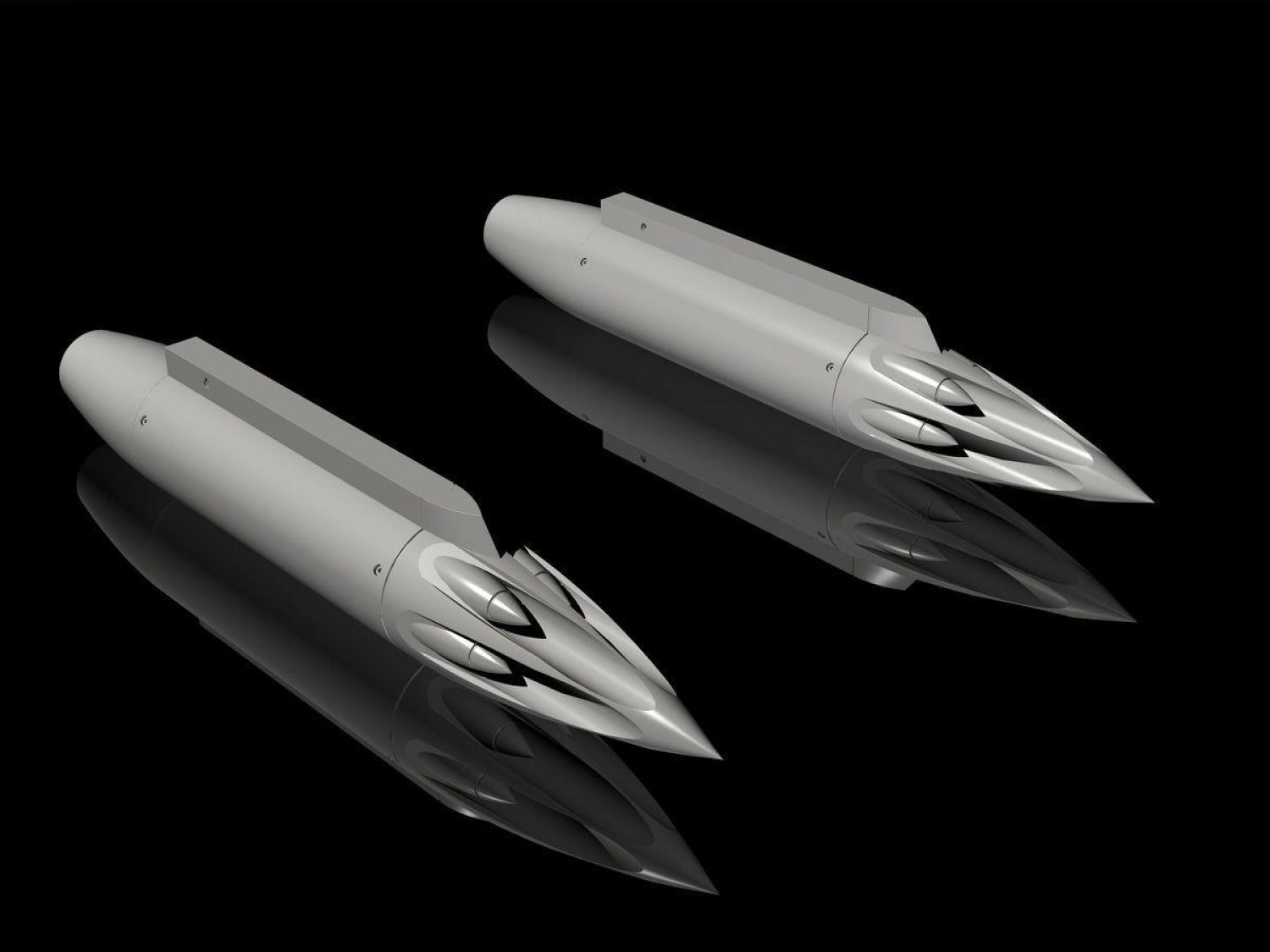 Bofors m/70 Rocket pod (2 pcs) 1/72 Special Hobby best for modelers