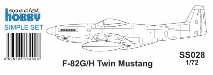 F-82G/H Twin Mustang SIMPLE SET