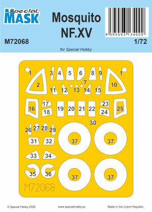 Mosquito NF Mk.XV 1/72 MASK