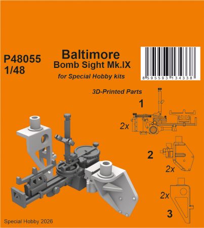 Baltimore Bomb Sight Mk.IX 1/48 / for SH kits