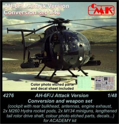AH-6F/J Attack version-conver.set for ACA